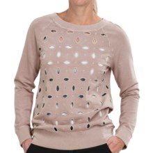 65%OFF レディースカジュアルセーター （女性用）ディランヴィンテージハトメセーター dylan Vintage Eyelet Sweater (For Women)画像